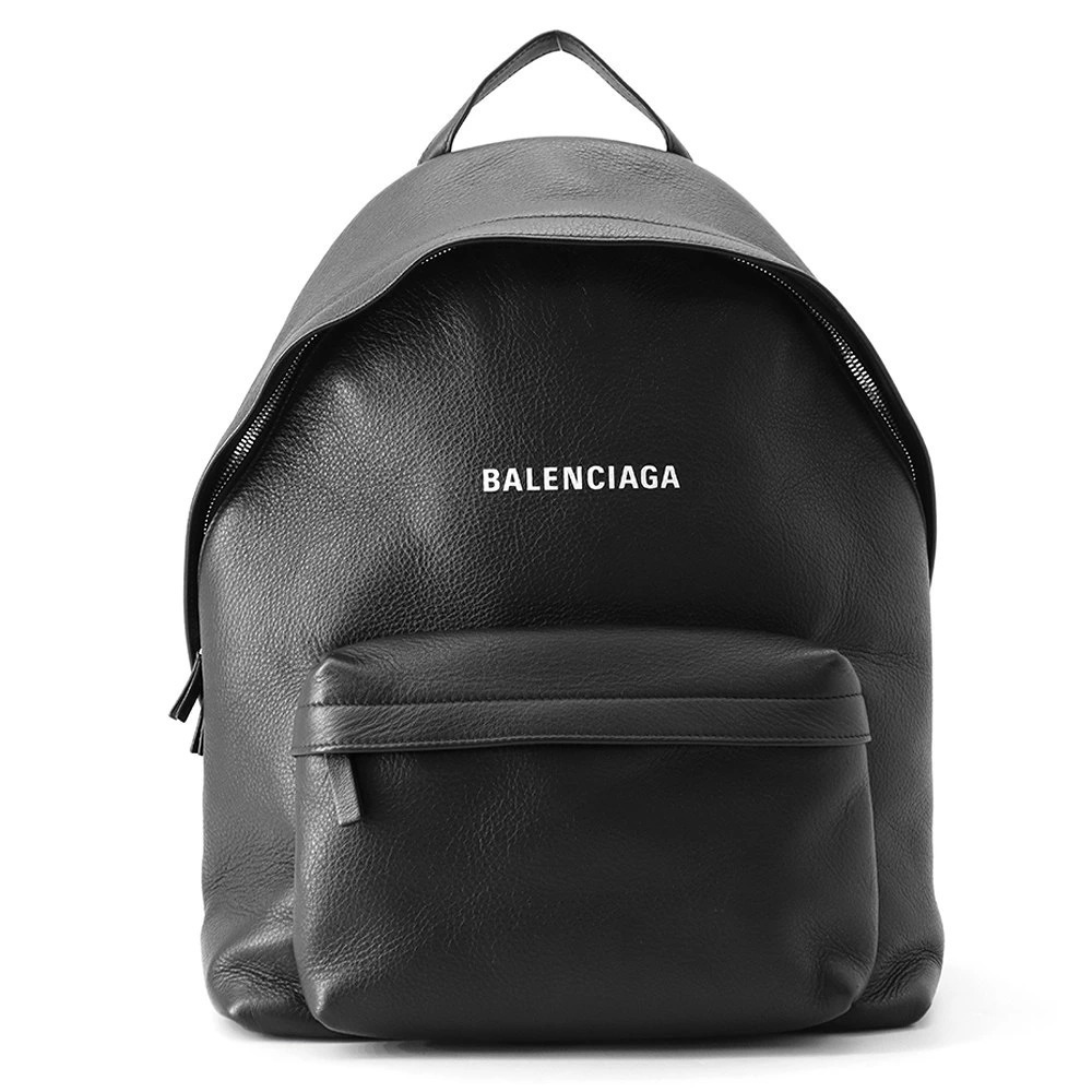 Balenciaga Leather Backpack Black Bag